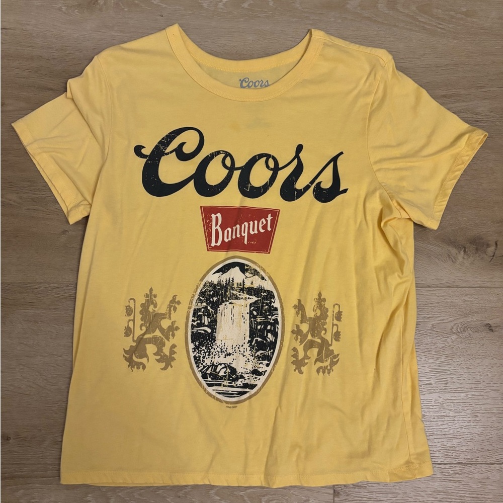 Yellow Graphic Tee - Short Sleeve